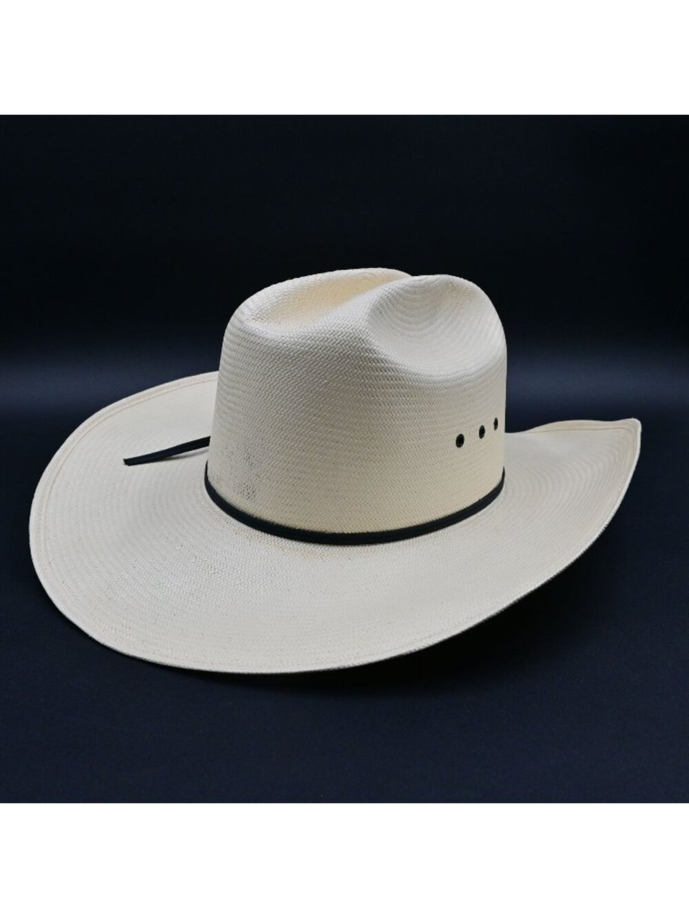 Resistol Cowboy Hat XXXX Shantung Panama Size 7 5/8 Damaged